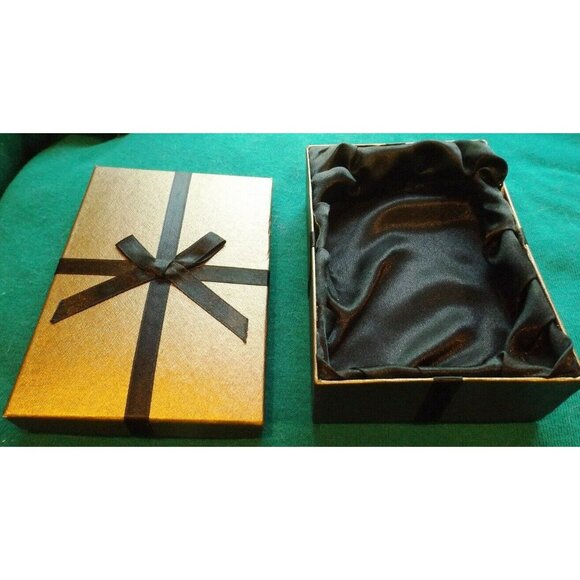 Blue Artesian Art Glass Pendant With Beaded Necklace and Cord in Gift Box JH4282 - Picture 3 of 3